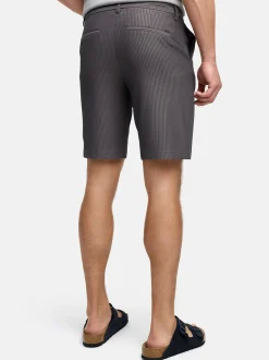 Indicode Herren Shorts - INGustiono in anthrazit grau