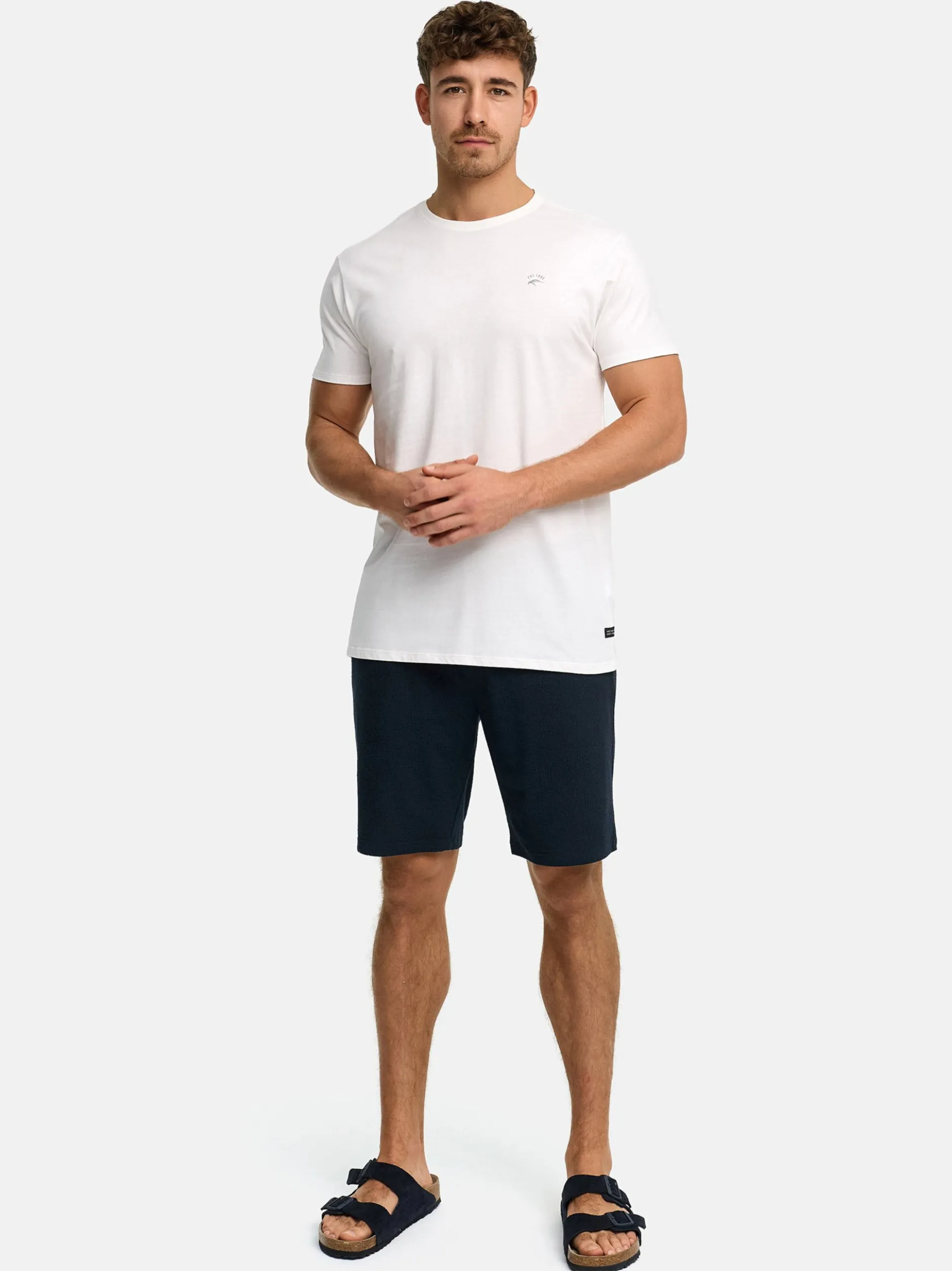 Indicode Herren Shorts - INNogo in blau
