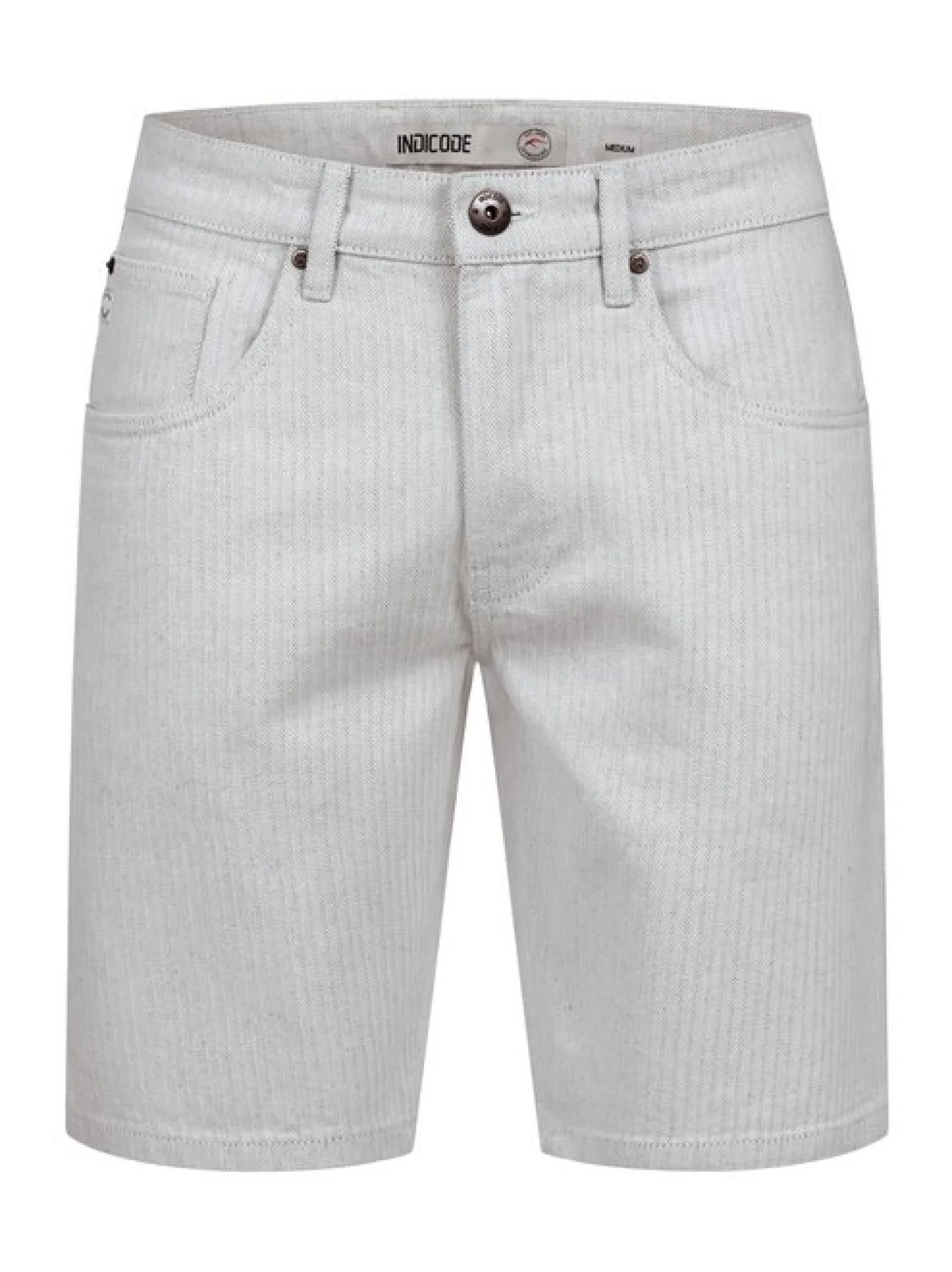 Indicode Herren Shorts Jeans - INBelliz in grün