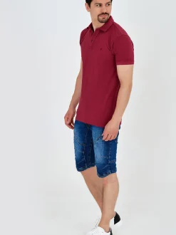 Indicode Herren Shorts Jeans - Leon in blau denim