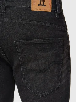Indicode Herren Shorts Jeans - Roberts in schwarz
