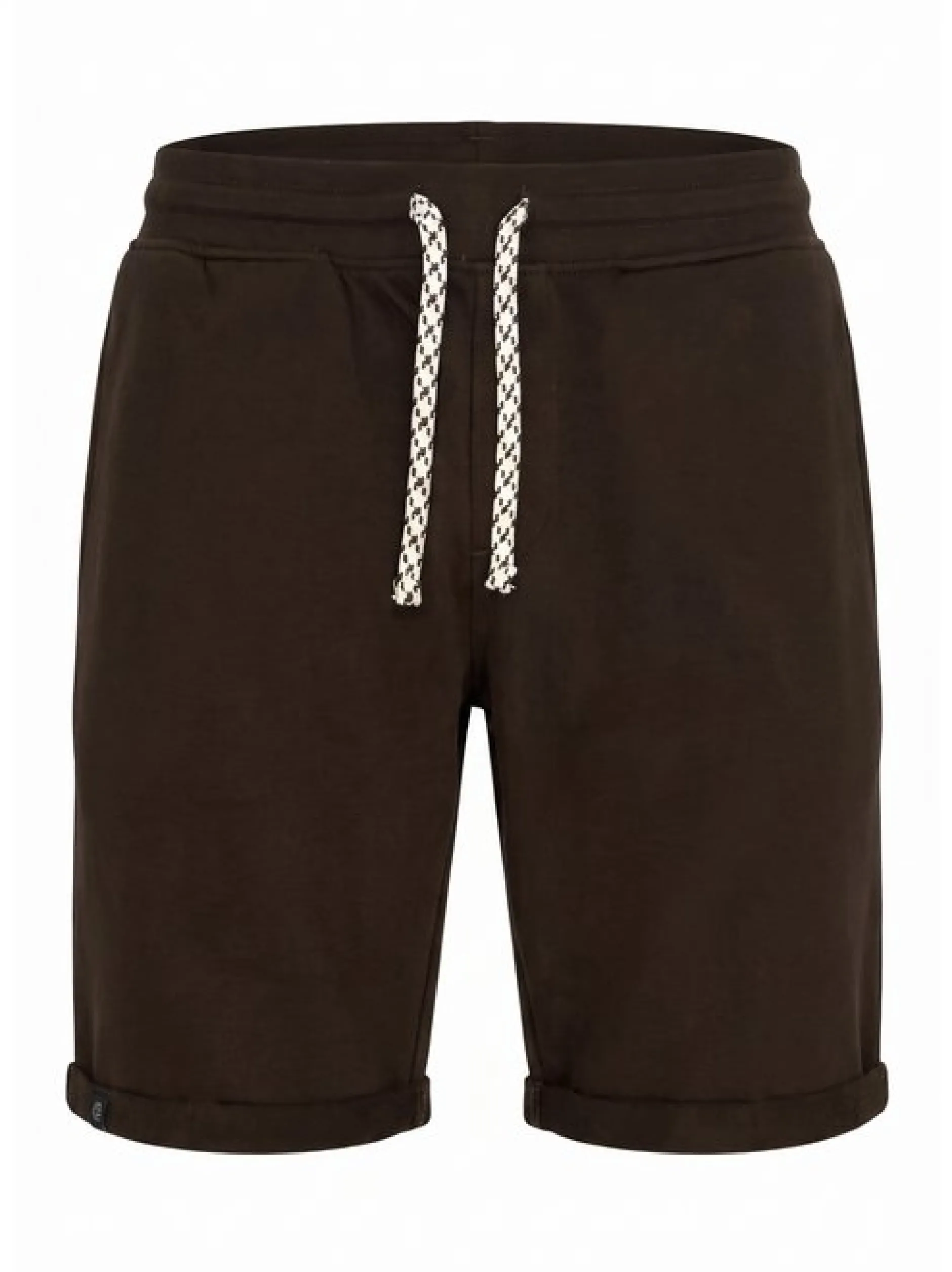 Indicode Herren Shorts Sweat - Aldrich in kastanie braun