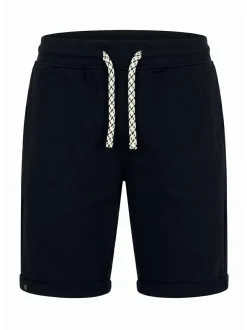 Indicode Herren Shorts Sweat - Aldrich in schwarz