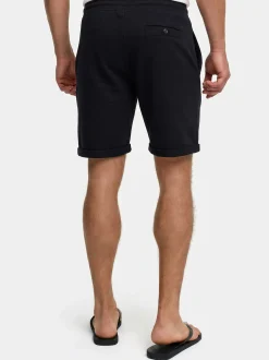 Indicode Herren Shorts Sweat - Aldrich in schwarz