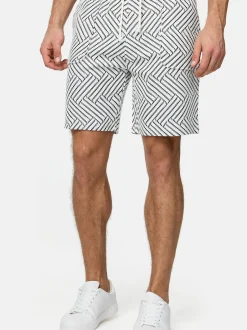 Indicode Herren Shorts Sweat - INCleve in anthrazit