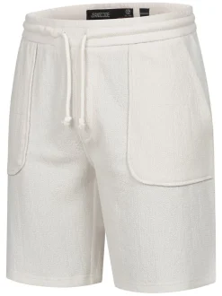 Indicode Herren Shorts Sweat - INCleve in weiß