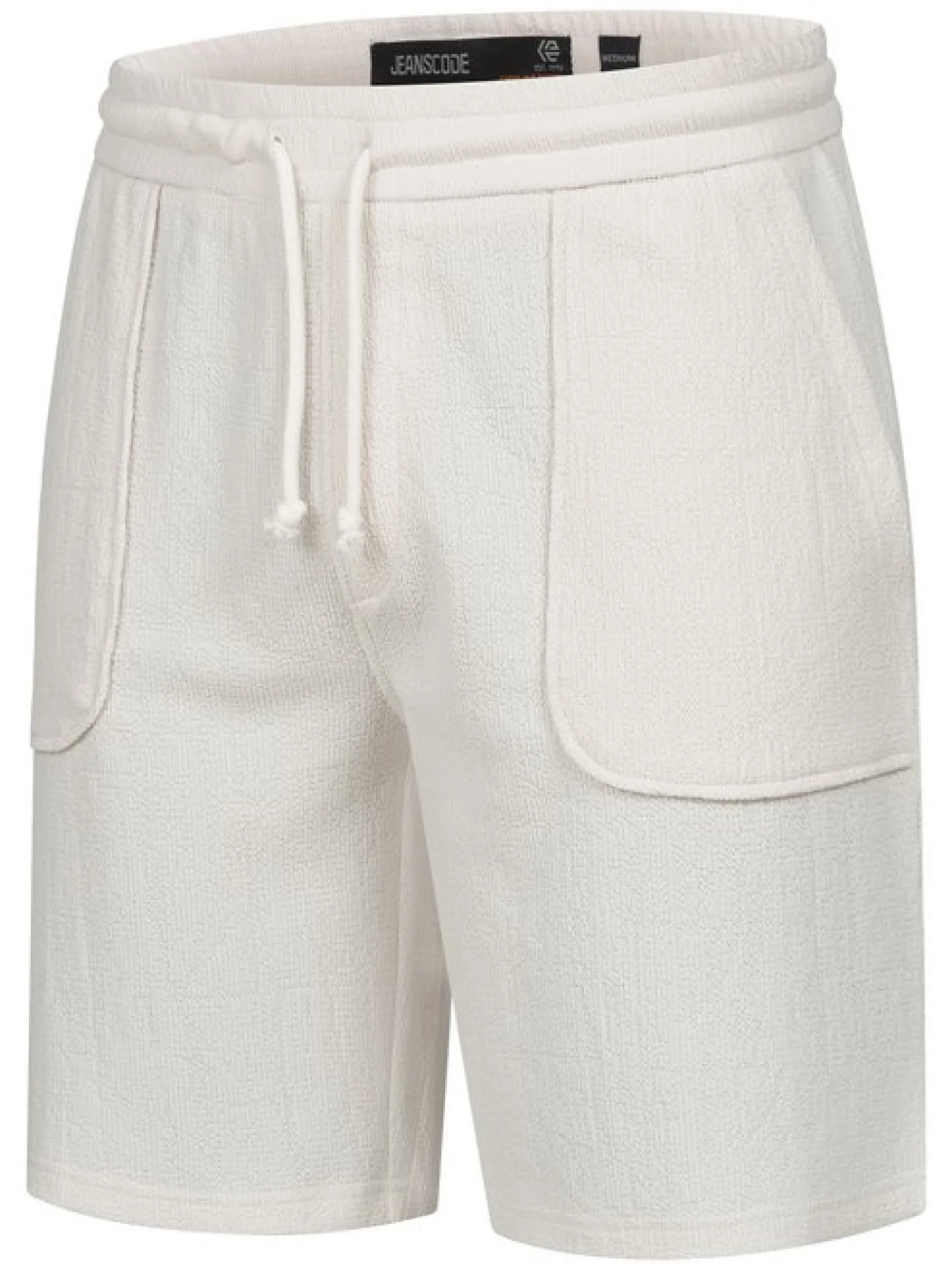Indicode Herren Shorts Sweat - INCleve in weiß