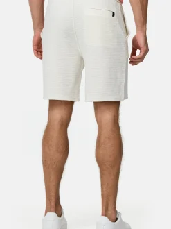 Indicode Herren Shorts Sweat - INCleve in weiß