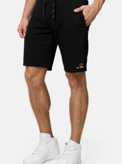 Indicode Herren Shorts Sweat - INRobbie in schwarz