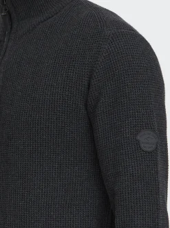 Indicode Herren Strickjacke - IDRevil in anthrazit