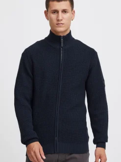 Indicode Herren Strickjacke - IDRevil in marine