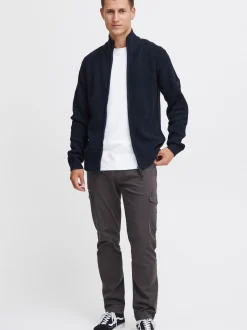 Indicode Herren Strickjacke - IDRevil in marine