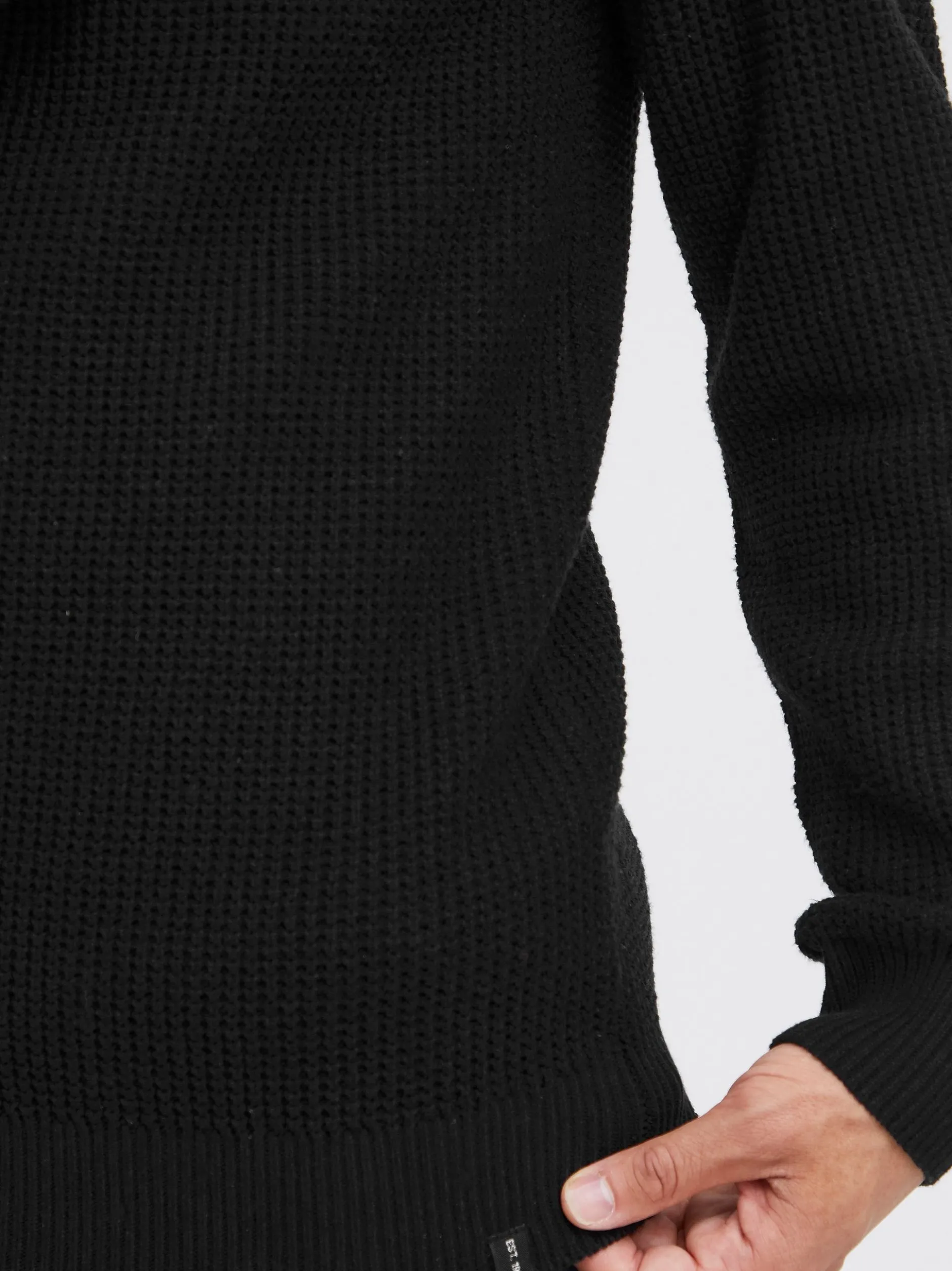 Indicode Herren Strickjacke - IDRevil in schwarz