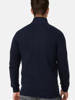 Indicode Herren Strickjacke - INLut in marine