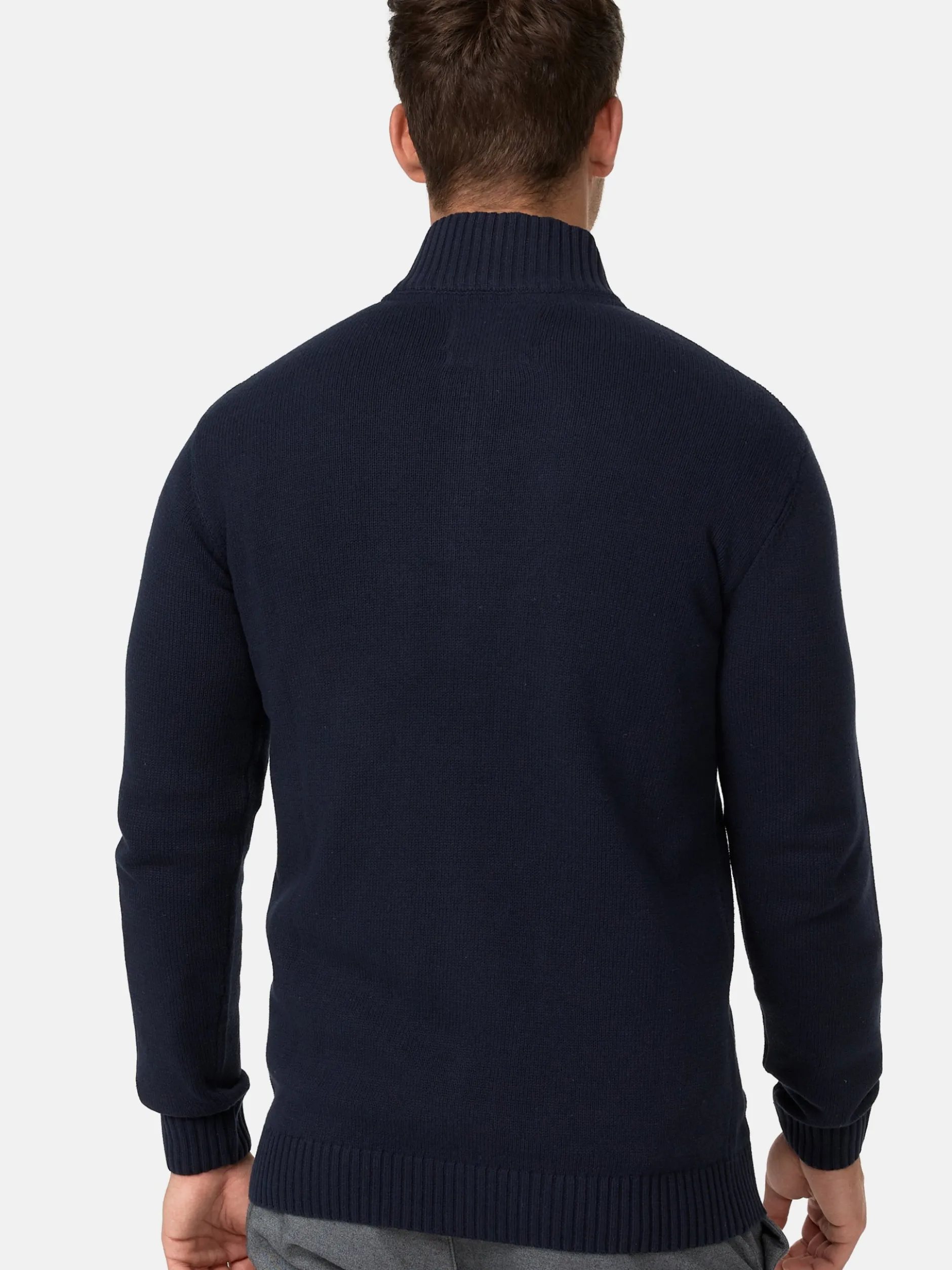 Indicode Herren Strickjacke - INLut in marine