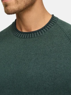Indicode Herren Strickpullover - INMassum in khaki