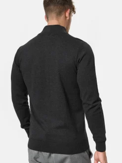 Indicode Herren Strickpullover - Gore in anthrazit