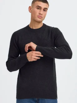 Indicode Herren Strickpullover - IDBercell in schwarz