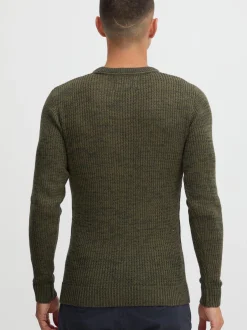 Indicode Herren Strickpullover - IDValerio in grün