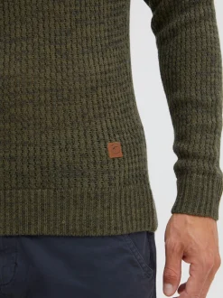 Indicode Herren Strickpullover - IDValerio in grün