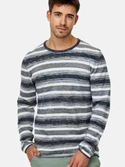 Indicode Herren Strickpullover - INManfred in marine