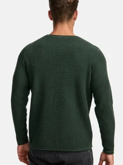 Indicode Herren Strickpullover - INPetri in khaki