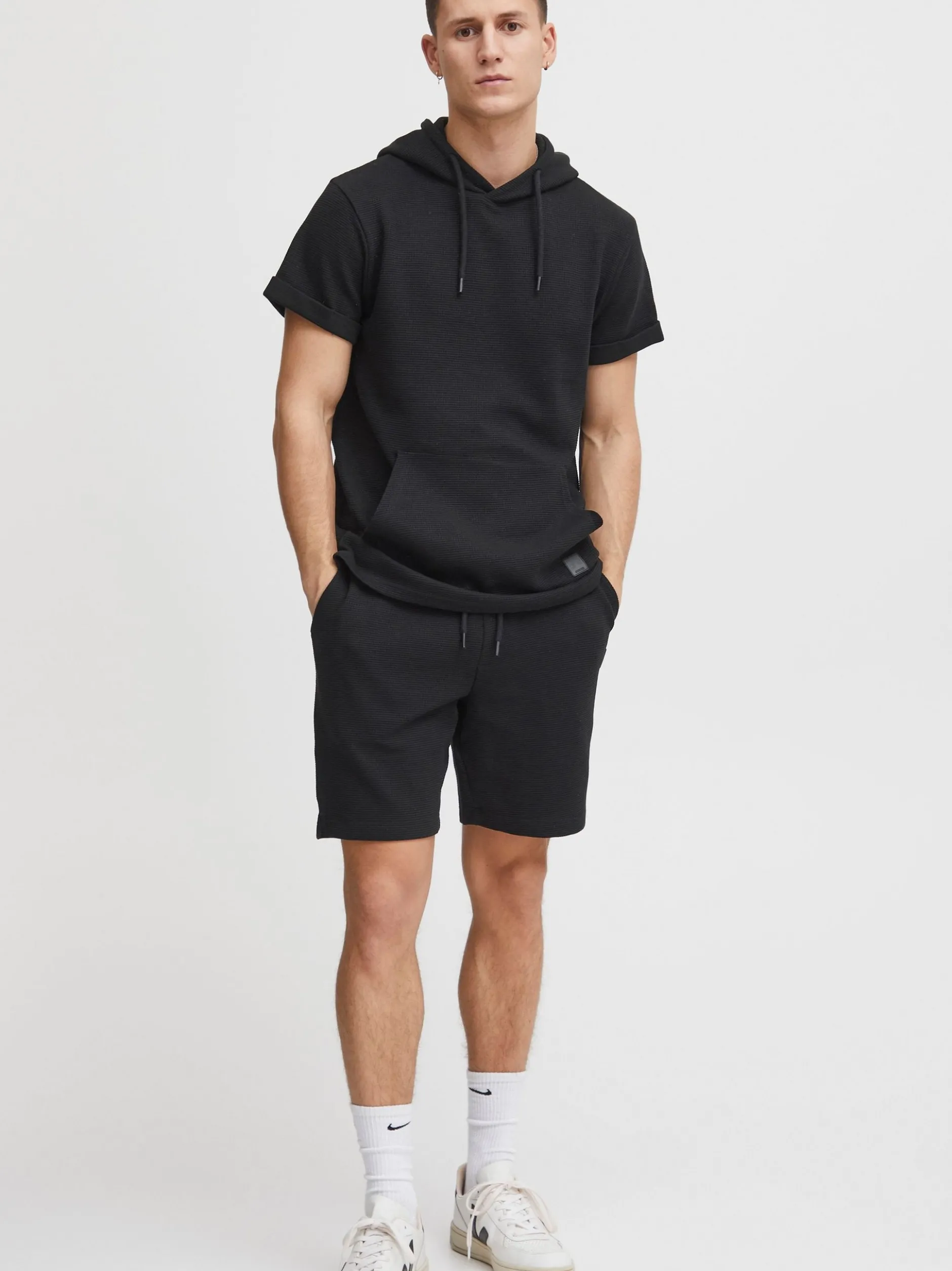 Indicode Herren Sweatshorts - IDNilsson in schwarz