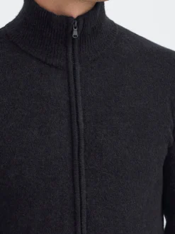 Indicode Herren Trainingsjacke - IDBercell in schwarz
