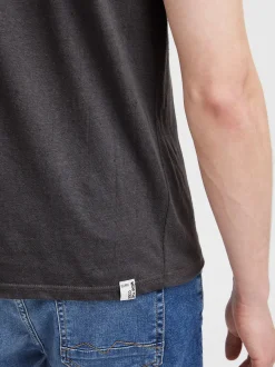Indicode Herren T-Shirt - IDColbing in grau