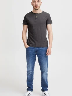 Indicode Herren T-Shirt - IDColbing in grau