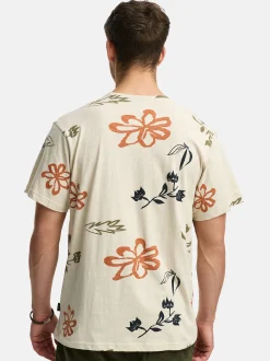 Indicode Herren T-Shirt - INAsbjorn in beige taupe