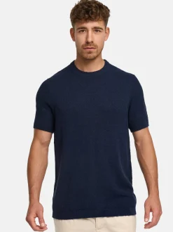Indicode Herren T-Shirt - INBrokbell in blau