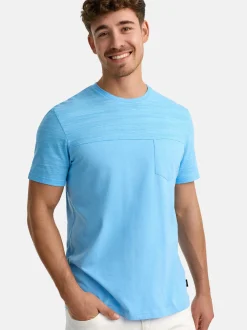 Indicode Herren T-Shirt - INSprings in blau