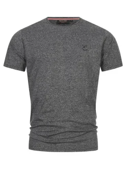 Indicode Herren T-Shirt - INWalmore in schwarz