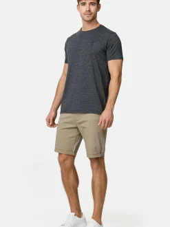 Indicode Herren T-Shirt - INWalmore in schwarz