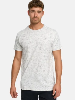 Indicode Herren T-Shirt - Kloge in beige sand