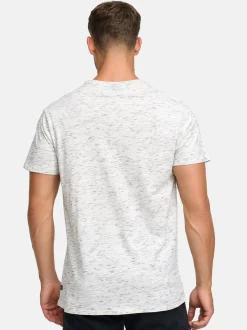 Indicode Herren T-Shirt - Kloge in beige sand