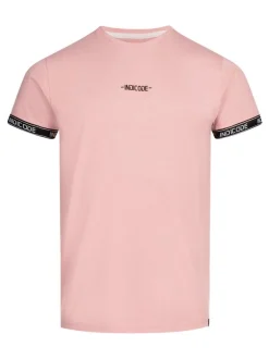 Indicode Herren T-Shirt - Lutzy in rosa