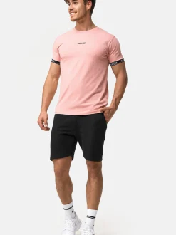 Indicode Herren T-Shirt - Lutzy in rosa