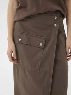 Inwear Damen Denimrock GLADYSIW in braun