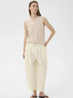 Inwear Damen Hose HAZEIW Elastische Taille in vanille