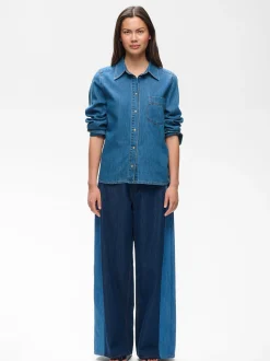 Inwear Damen Jeanshemd GLENNIW in medium stone denim