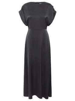 Inwear Damen Kleid DakariIW Elastische Taille in anthrazit