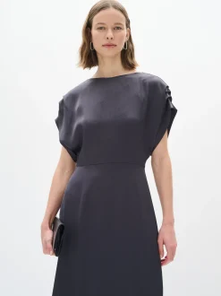 Inwear Damen Kleid DakariIW Elastische Taille in anthrazit