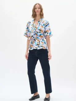 Inwear Damen Kurzarmbluse SendraIW in mehrfarbig