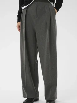 Inwear Damen Pants Suiting NataliaIW Hohe Taille in anthrazit