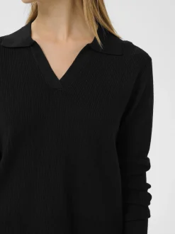 Inwear Damen Strickpullover YenahIW in schwarz
