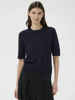 Inwear Damen Strickshirt MIKOIW in blau