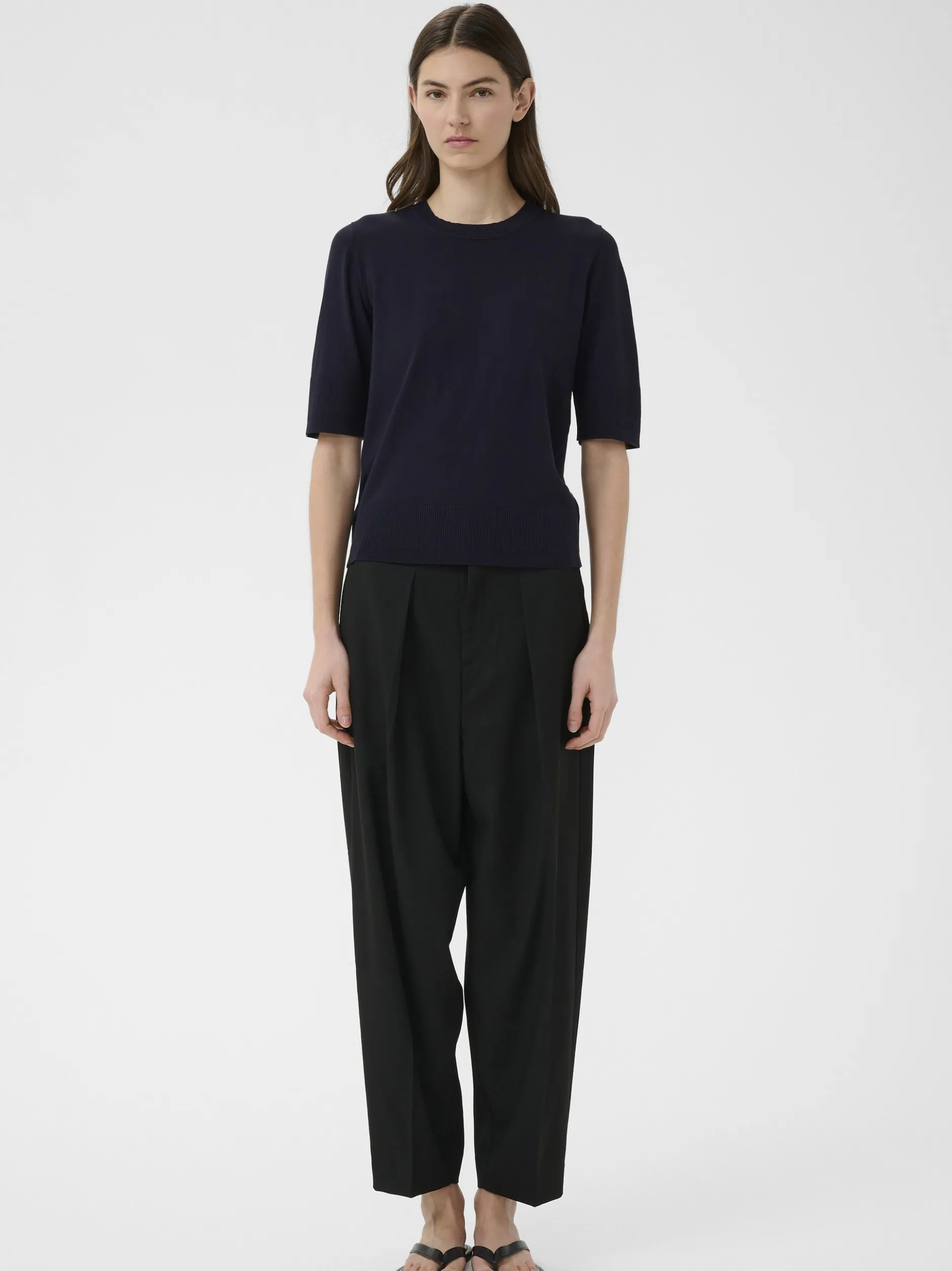 Inwear Damen Strickshirt MIKOIW in blau
