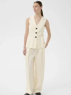 Inwear Damen Weste QUENTAIW in vanille